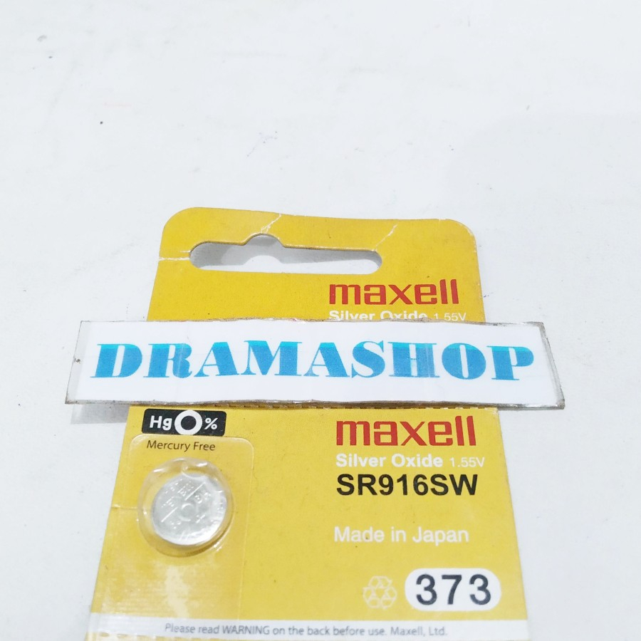 Baterai Batre Jam 373 SR916SW Original