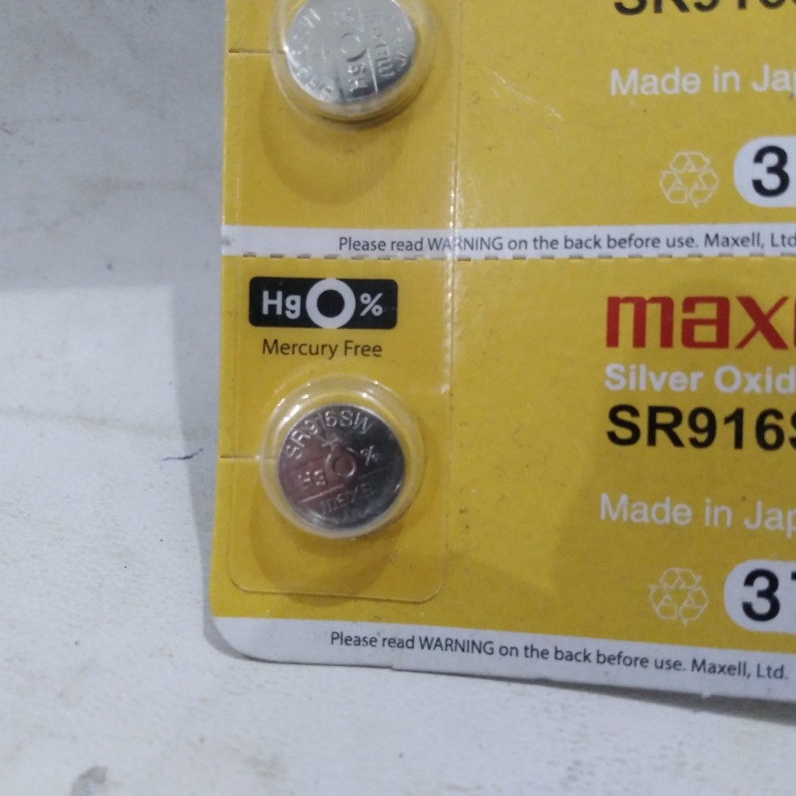 Baterai Batre Jam 373 SR916SW Original