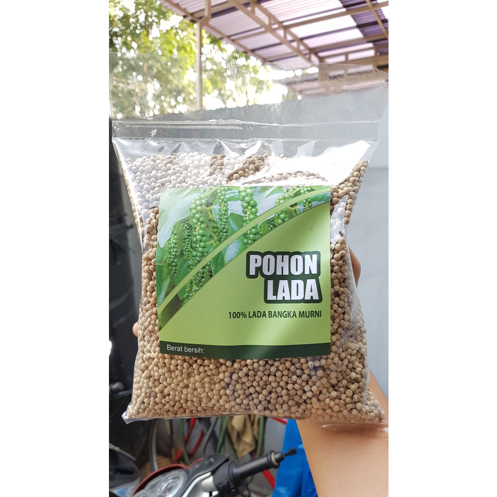 

Lada Putih Bangka Premium Bangka 100 gram Butiran