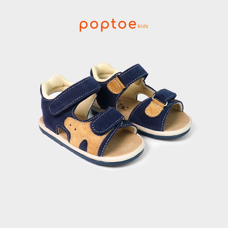 DINOANDBUNNY - SAND NAVY - Poptoe - Sepatu Anak Laki-Laki