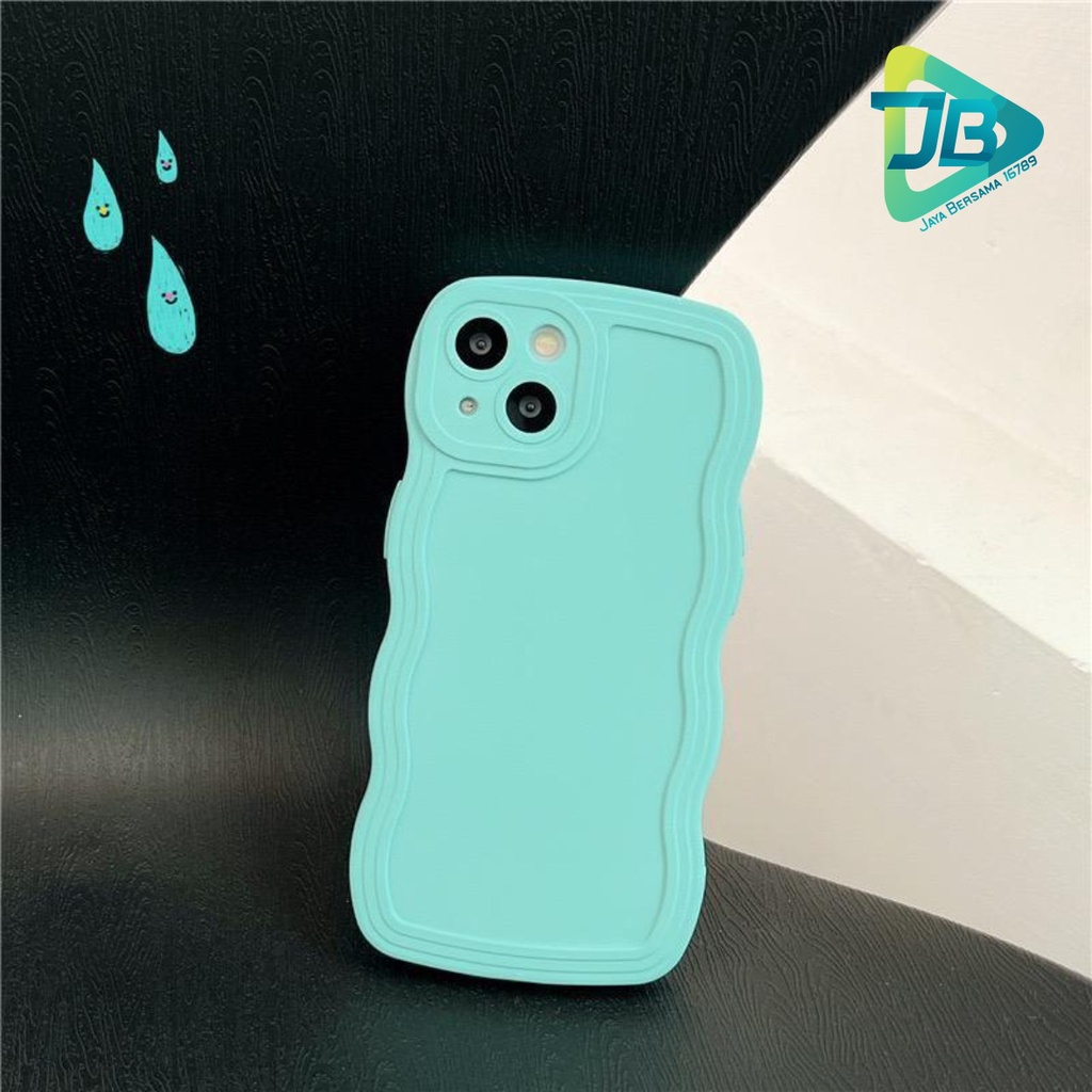 CASE SOFTCASE SILIKON GELOMBANG WAVY PROCAMERA MACARON INFINIX HOT 30 JB8852