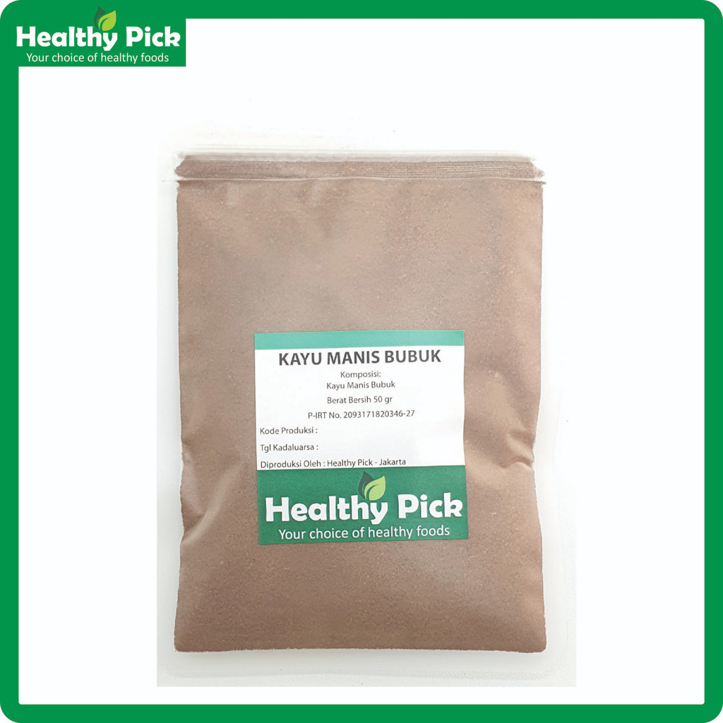 

Ground Cinnamon / Kayu Manis Giling / Kayu Manis Bubuk 50gr