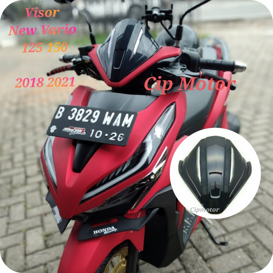 Visor Vario 125 150 Visor Batok Vario 125 150 Carbon
