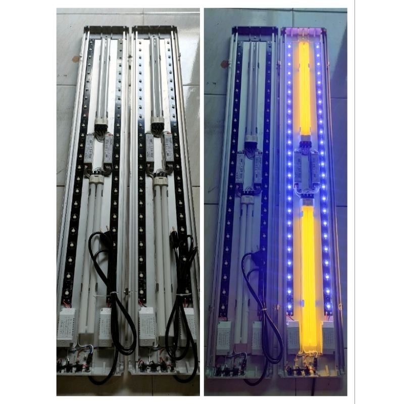 lampu tanning 100cm pll kombinasi LED hpl