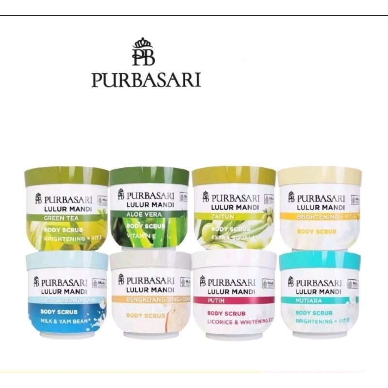 PURBASARI Lulur mandi 200 mg (UKURAN BESAR)