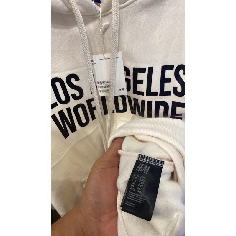 Hoodie Los Angeles Worldwide H*M