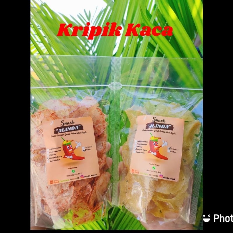 

Keripik Kaca / Snack Pedas / Camilan