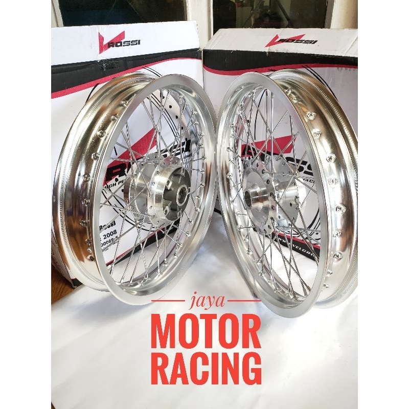 Paketan Velg Set  tromol Jari  Gl pro - Megapro Primus - Gl max - 215 - 250 - 17 - Velg Tromol Jari 