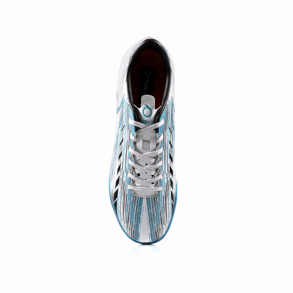 SEPATU FUTSAL ORTUSEIGHT CATALYST  VOYAGE IN - White/cyan