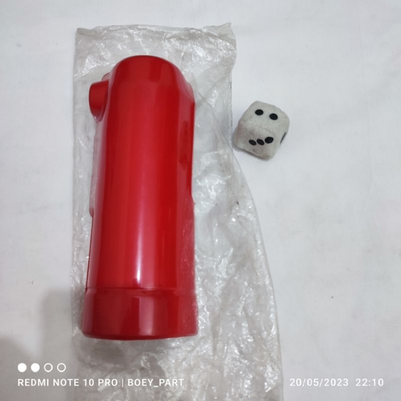 cover kupingan tutup spakbor depan force1 force one merah LN original