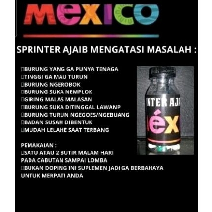 SPRINTER AJAIB MEXICO DOPING BURUNG MERPATI KAMLANG TENAGA MERPATI KOLONGAN TINGGI JAUH