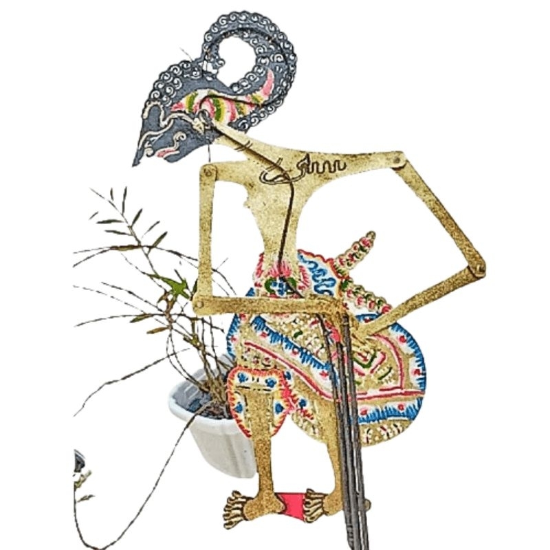 Wayang Arjuna Kulit Asli Murah Grid C