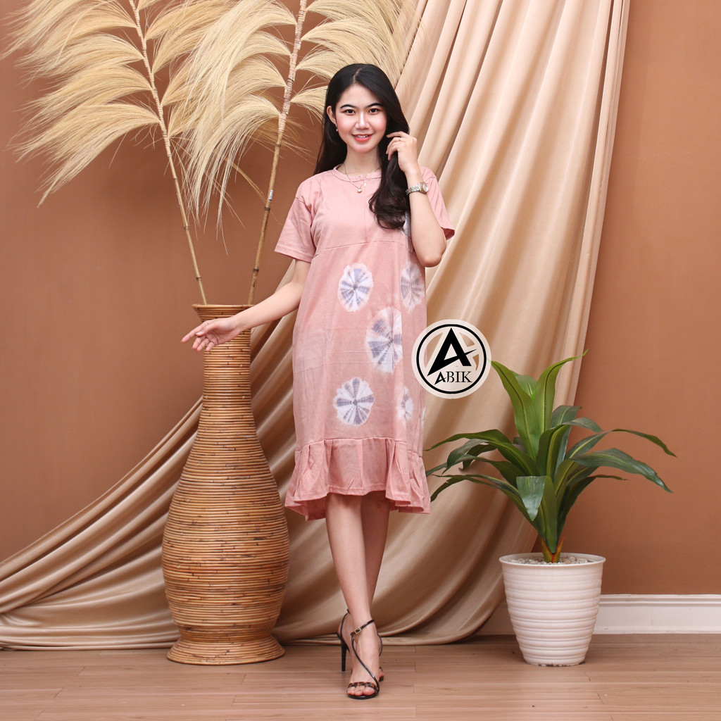 DASTER KAOS RUFFLE BUSUI RESLETING JUMBO MURAH / DASTER KAOS REMPEL RESLETING WANITA KEKINIAN