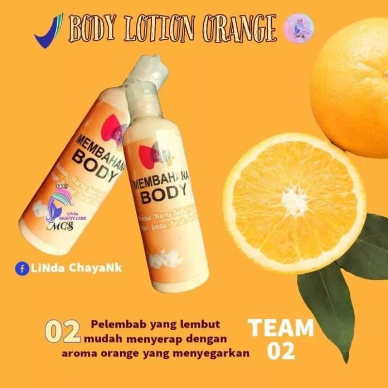 HB ORANGE MEMBAHANA ORIGINAL BY MUTIA