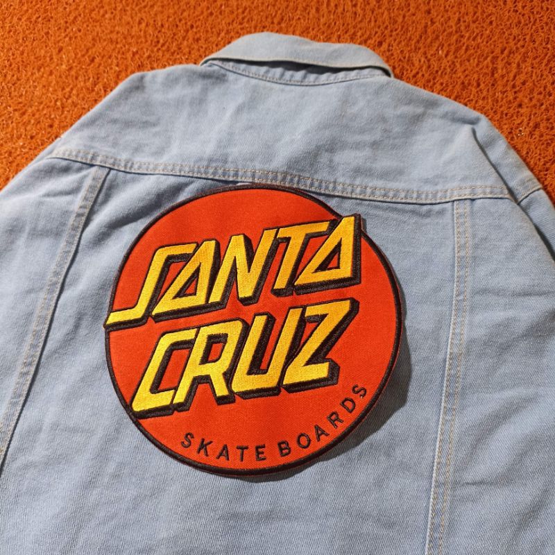 Backpatch bordir besar Santa Cruz Premium Best Quality