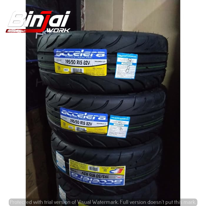 ban mobil semi slick 195 50 r15 accelera 651 sport bukan GT radial