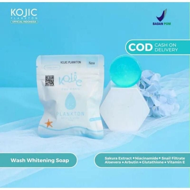 KOJIC PLANKTON Starfish Serum Soap (sabun wajah)ORIGINAL ASLI | sabun mandi kojic plankton