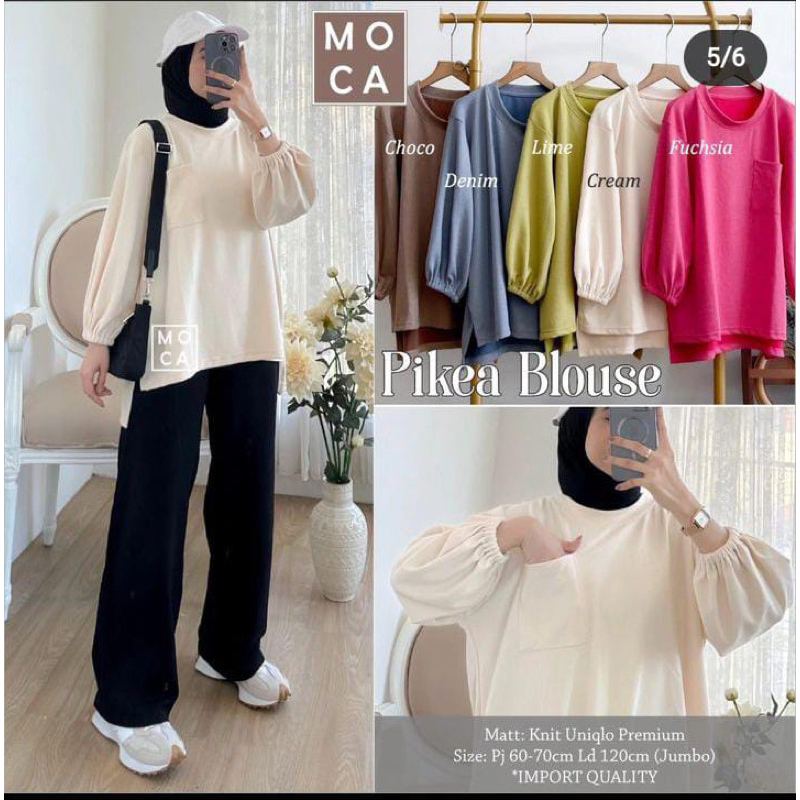 atasan pocket oversize atasan aster merk clarke