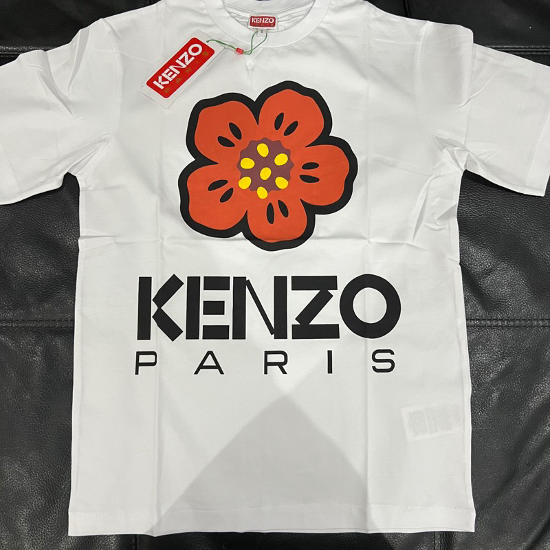 kenzo flower white