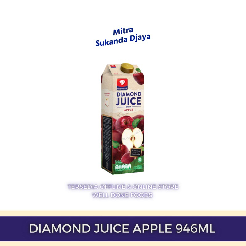 

Diamond Juice Apple 946ml