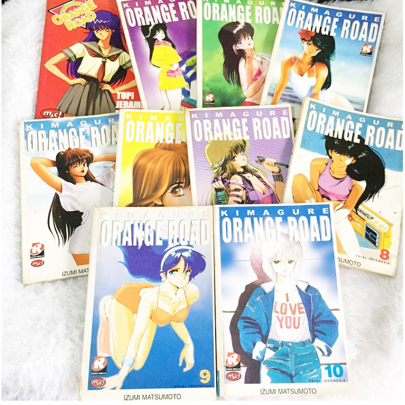 

Orange Road Kimagure 1-10 Set Komik Kolpri Serial Cantik