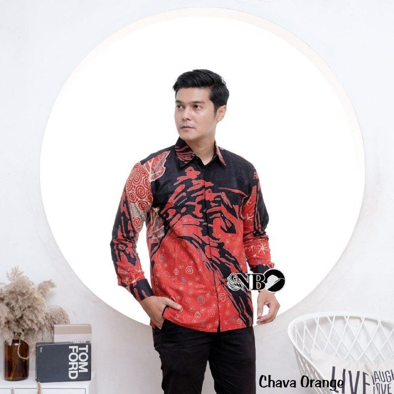 batik pria lengan panjang premium slimfit termurah modern batik pekalongan / baju batik pria terbaru