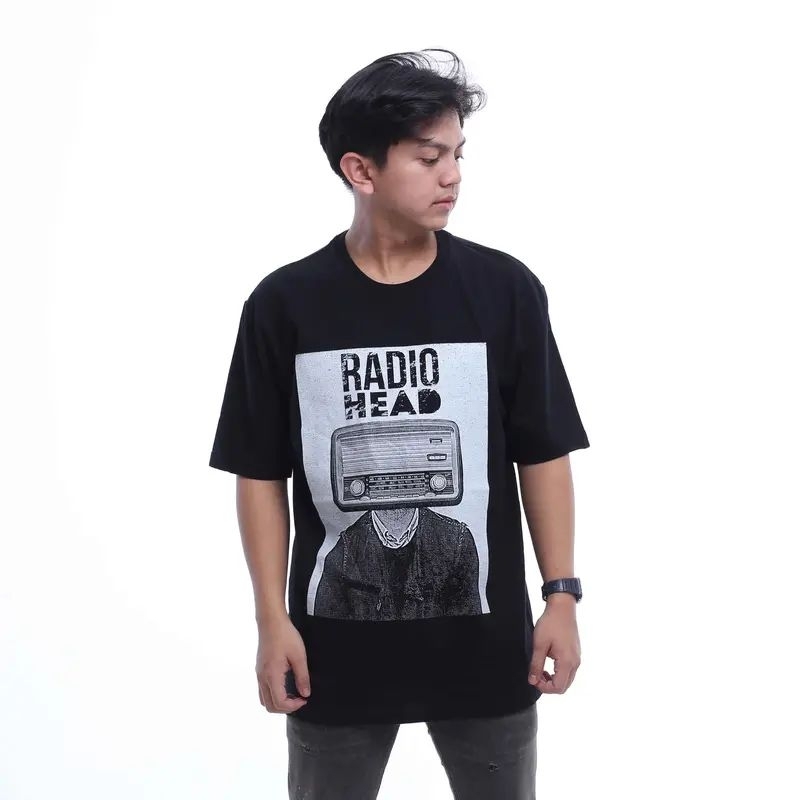 T-Shirt Merchandise RADIO HEAD Band BARAT RADIO HEAD