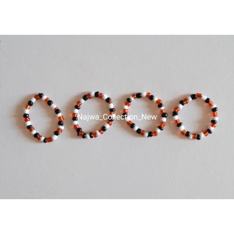 Gelang Monte 3 Warna Buat Baby // Gelang Monte Bayi Merah Hitam putih
