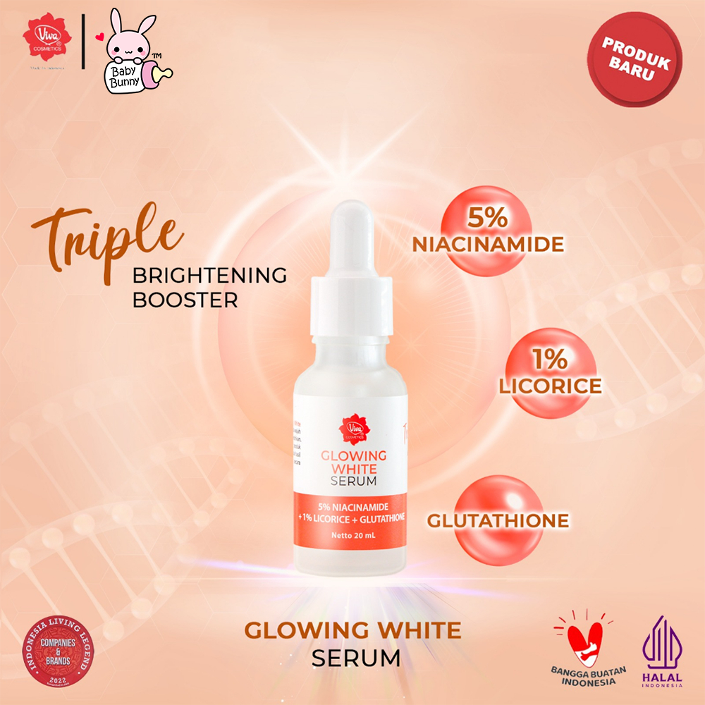 ❤ BELIA ❤ VIVA Serum Series | Anti Aging Serum | Glowing White Serum | Peeling Serum | BABY BUNNY