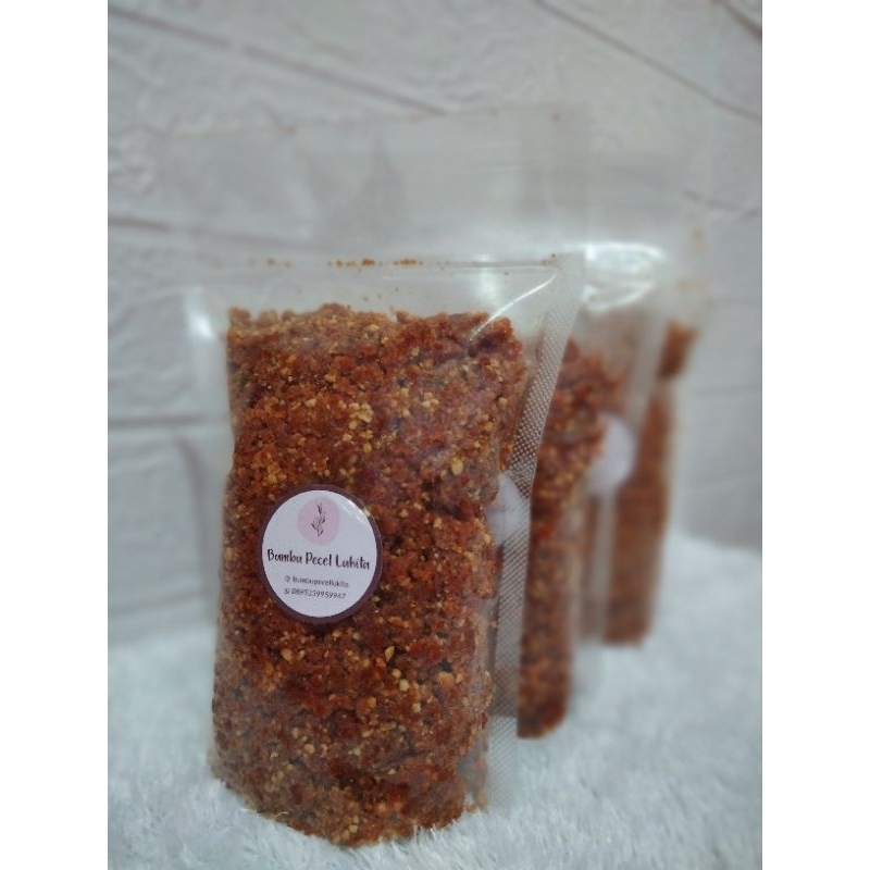 

BEST SELER!! sambal pecel kemasan 500gr asli Blora