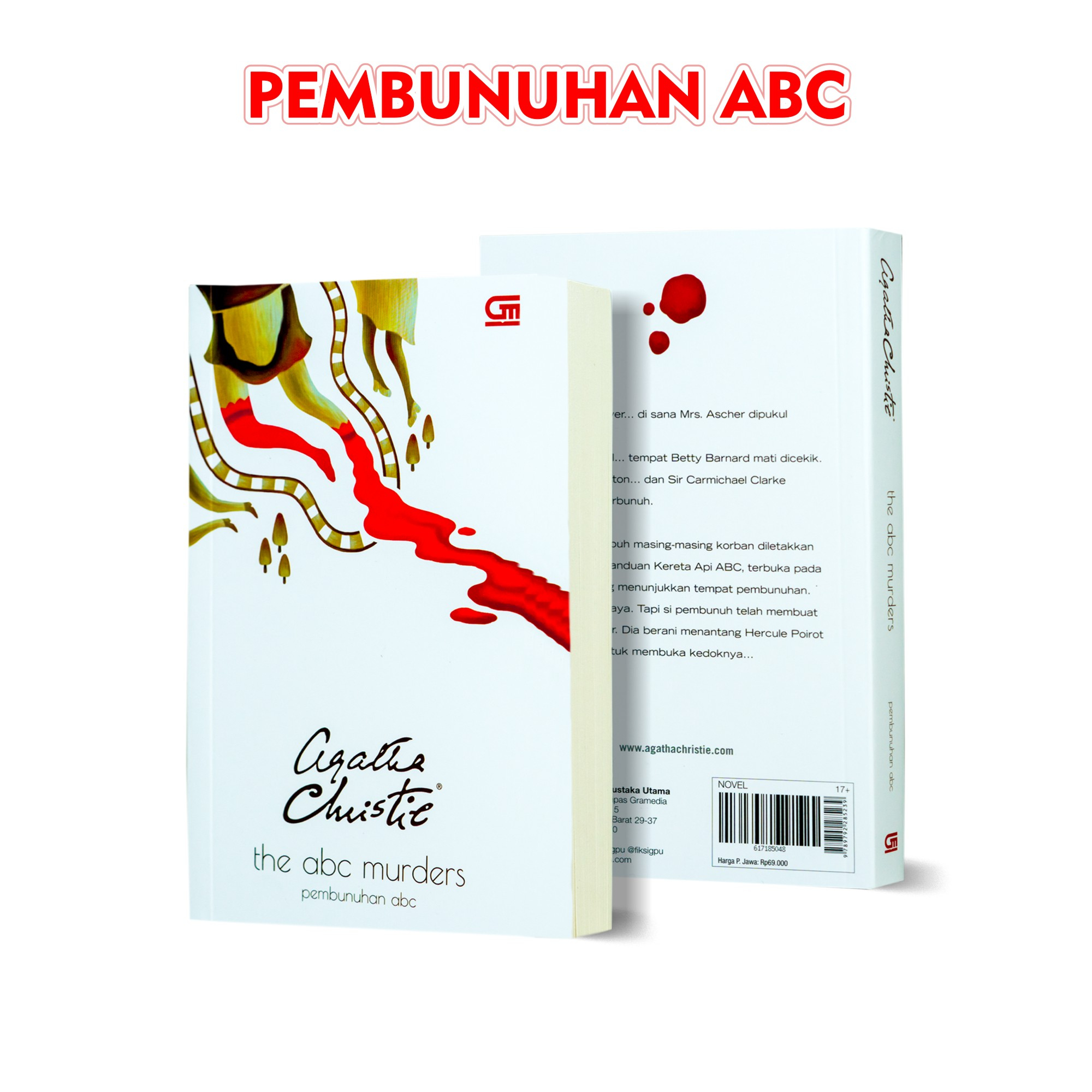 Buku Novel Pembunuhan Abc ( The Abc Murders )