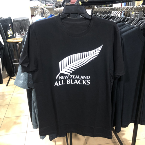 Kaos Rugby New Zealand Tshirt 100% Cotton