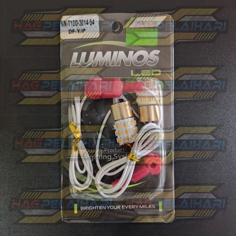 Lampu Sen Sein Senja LED T10 LUMINOS 2 MODE