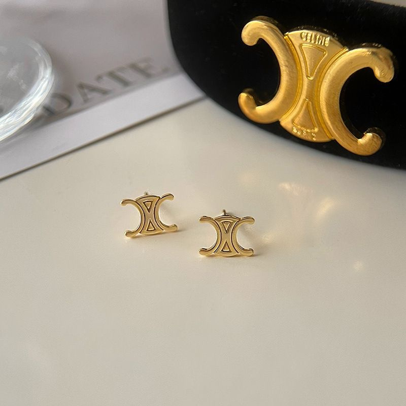 Anting stud herline titanium anti karat harga grosir bisa cod