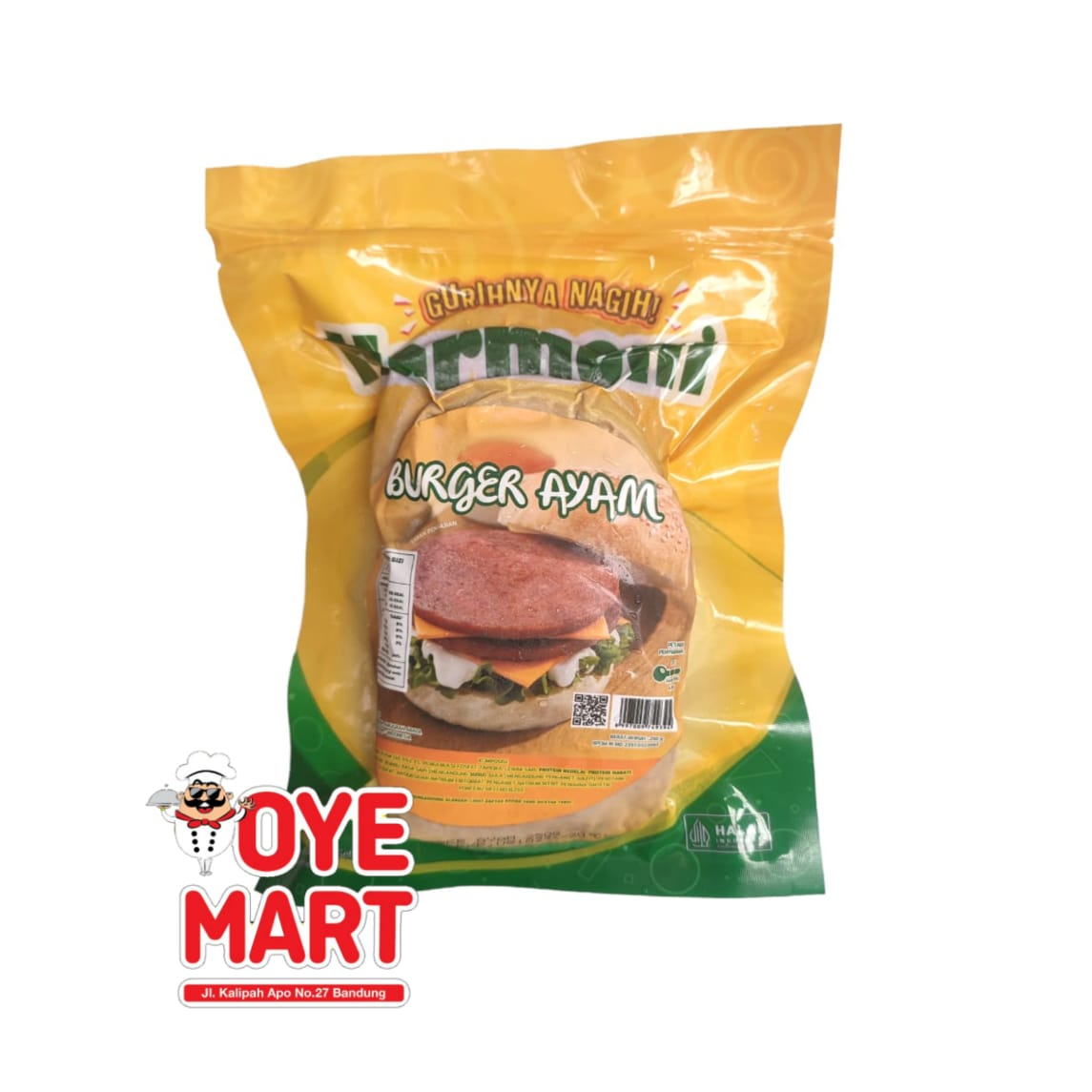HARMONI BURGER AYAM 250GR