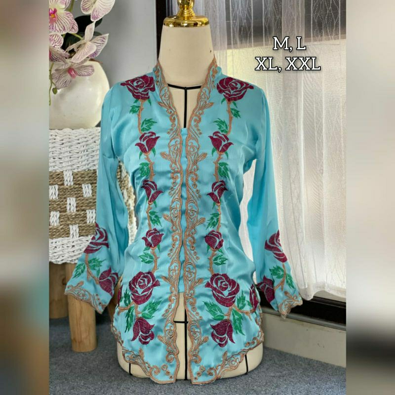 kebaya bordir. kekinian