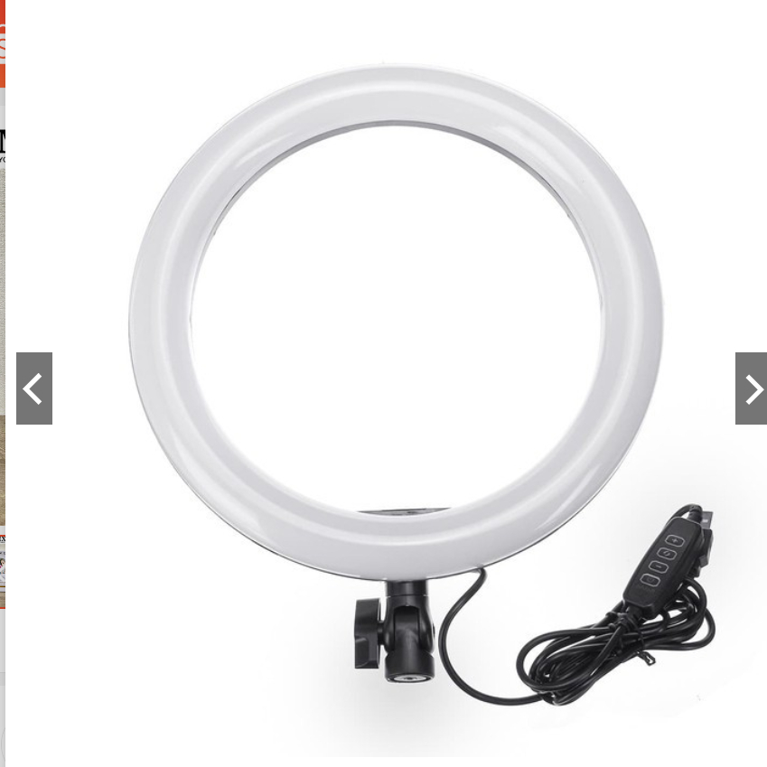 MIXIO 33CM Ring Light Selfie led 13Inc LED Photo Studio Selfie,Tiktok Camera