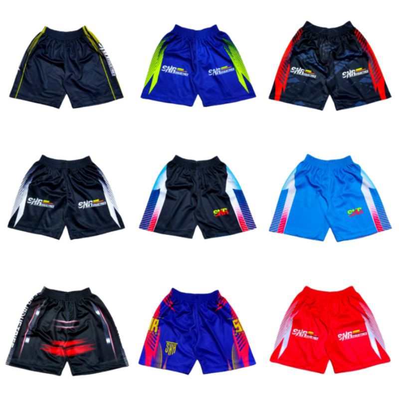 COD celana full printing ORIGINAL SNR pria wanita cewek terpaporit celana bola voli volly full print