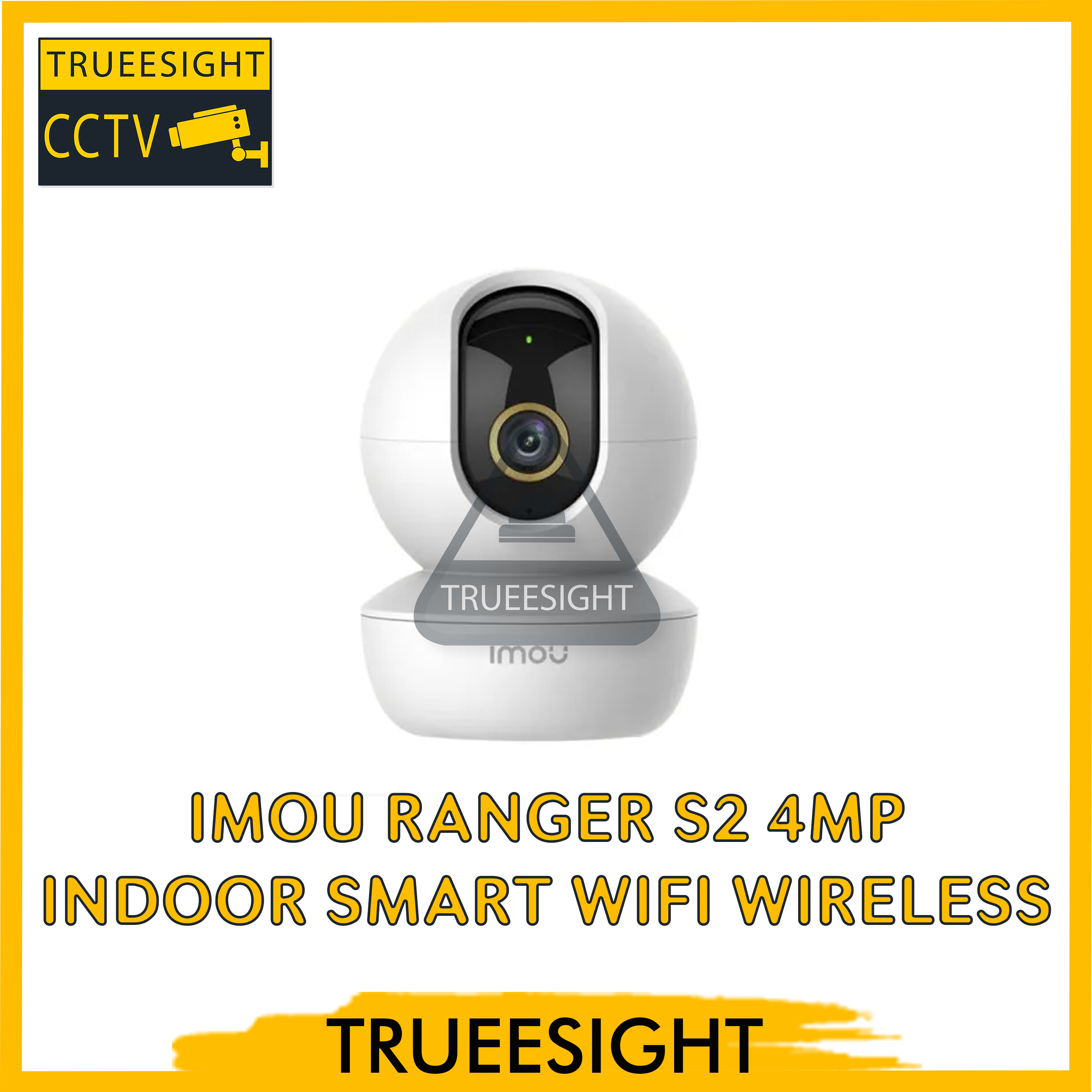IMOU Ranger S2 4MP Indoor Smart WiFi Wireless IPC A43P - IMOU