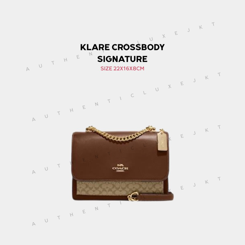 [READY] NEWEST - CH KLARE CROSSBODY SIGNATURE