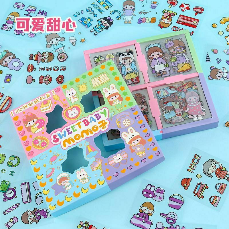 

STICKER MOMO RAINBOWMIX WARNA