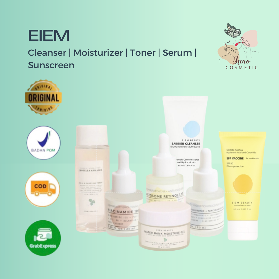 Eiem Beauty Baby Face Acne Free Serum, actosome retinol 1.5% Serum Hyaluronic &amp; Niacinamide Eiem Beauty || Moisturizer eiem 20ml - Eiem serum BPOM - Eim serum beauty Original