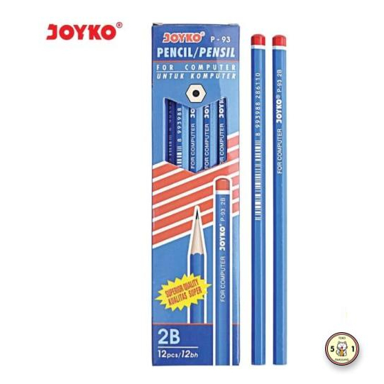 

Pensil 2B Joyko P-93 Pencil Komputer
