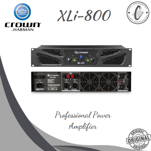 Power Amplifier Crown XLi-800 XLi800 Original Amplifier