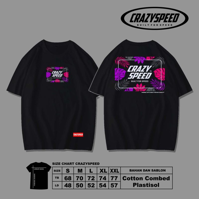 KAOS RACING TERLARIS | ORIGINAL CRAZY SPEED|  KAOS PRIA | KAOS DISTRO TERLARIS| PILOTER