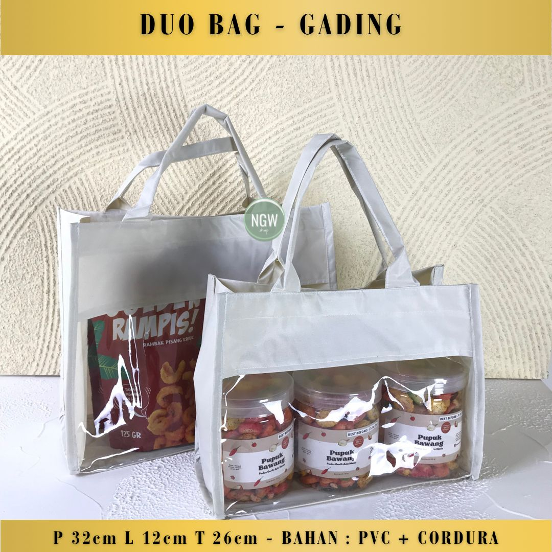 Tas hampers DUO bag pvc cordura waterproof goodie bag event