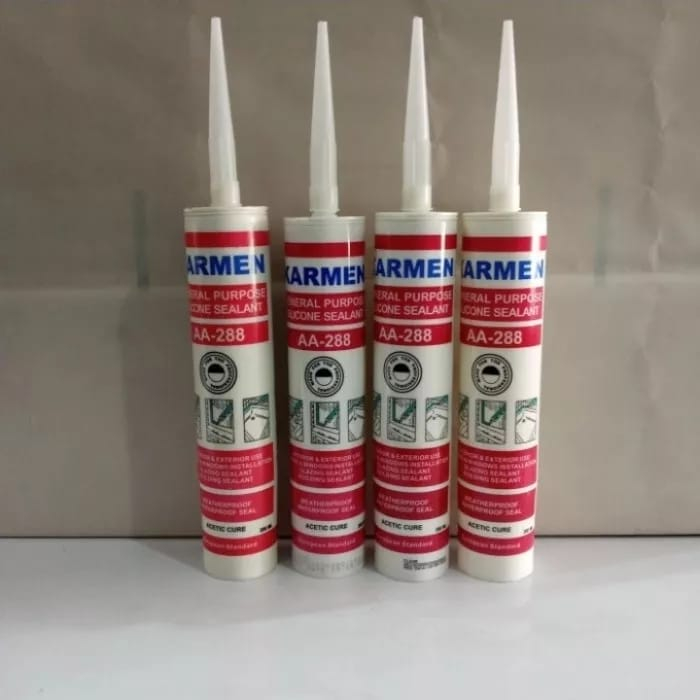 Lem Silicon Sealant Botol AA-288 300ML CLEAR