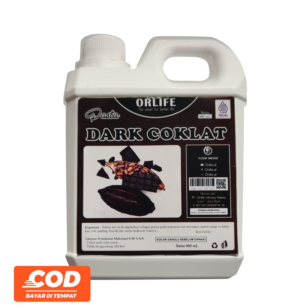 

Pasta Dark Coklat 900 Gram