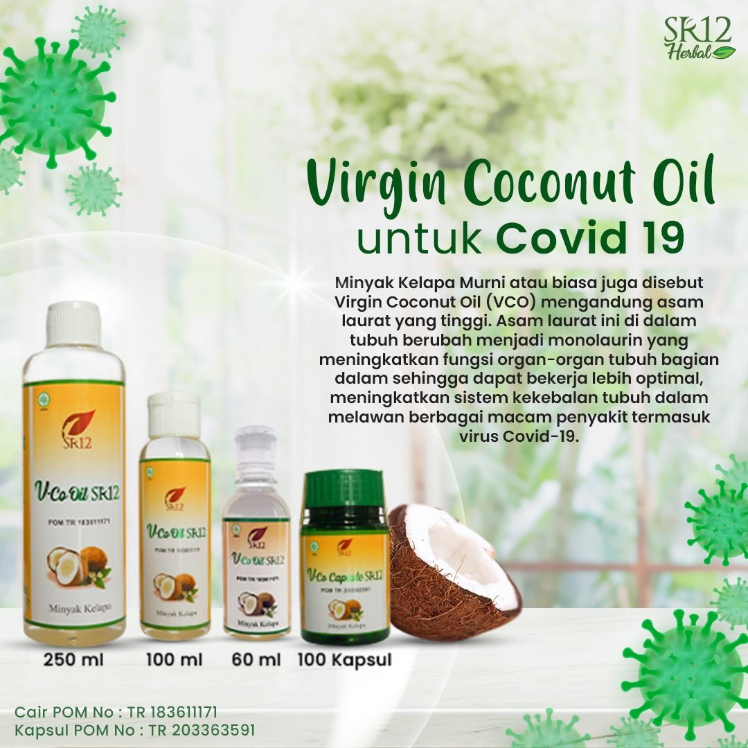 BIG SALE Virgin Coconut Oil VCO 100ml - Minyak Kelapa Murni 100% Menyuburkan rambut | Meningkatkan metabolisme dan kesehatan pencernaan | Makeup waterproof dan banyak lagi.