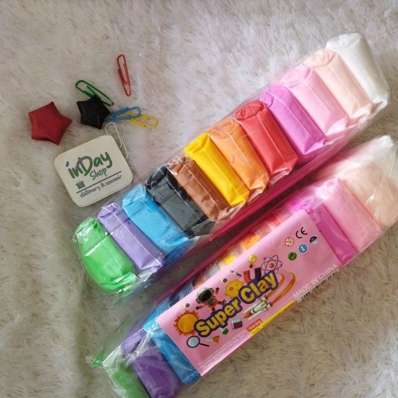 (12pcs) Clay/Playdough | INDAY SHOP